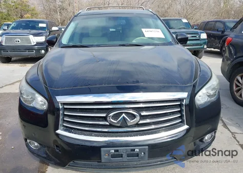 2013 Infiniti Jx35 z USA, uszkodzony, nr VIN 5N1AL0MM0DC322324